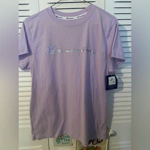 brand new champion lilac shirt with tag